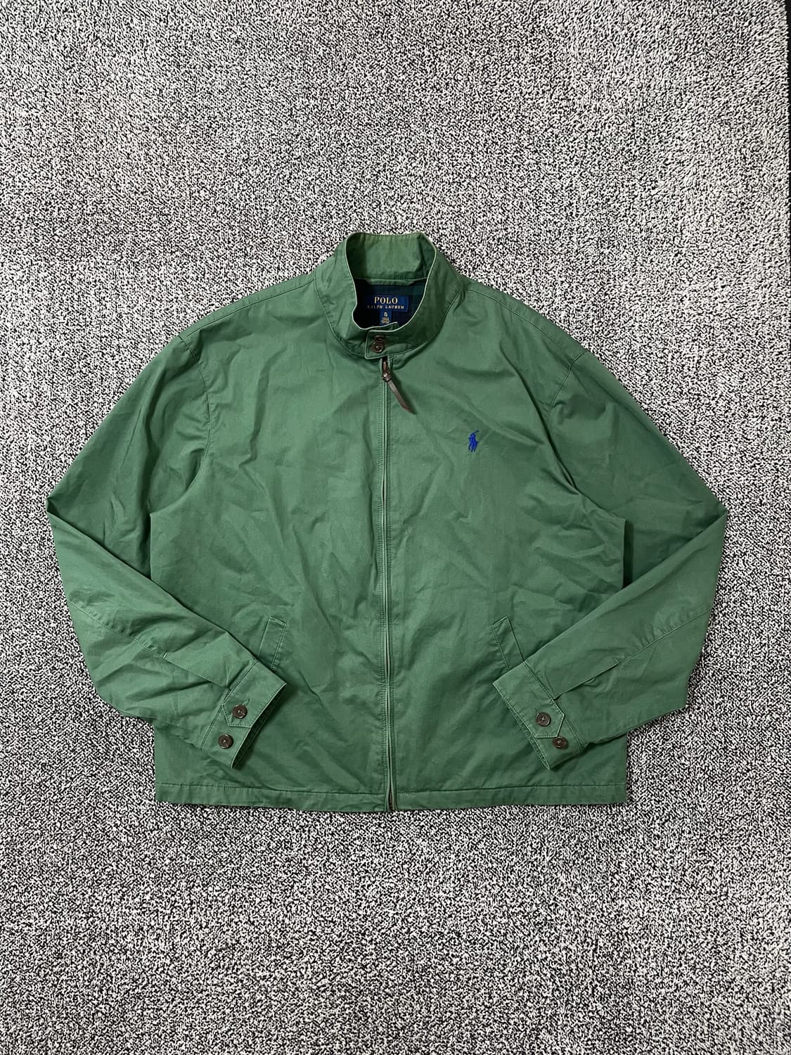 빈티지9. 폴로랄프로렌 바라쿠타 코튼 트윌 치노 재킷 점퍼 그린 상품이미지1