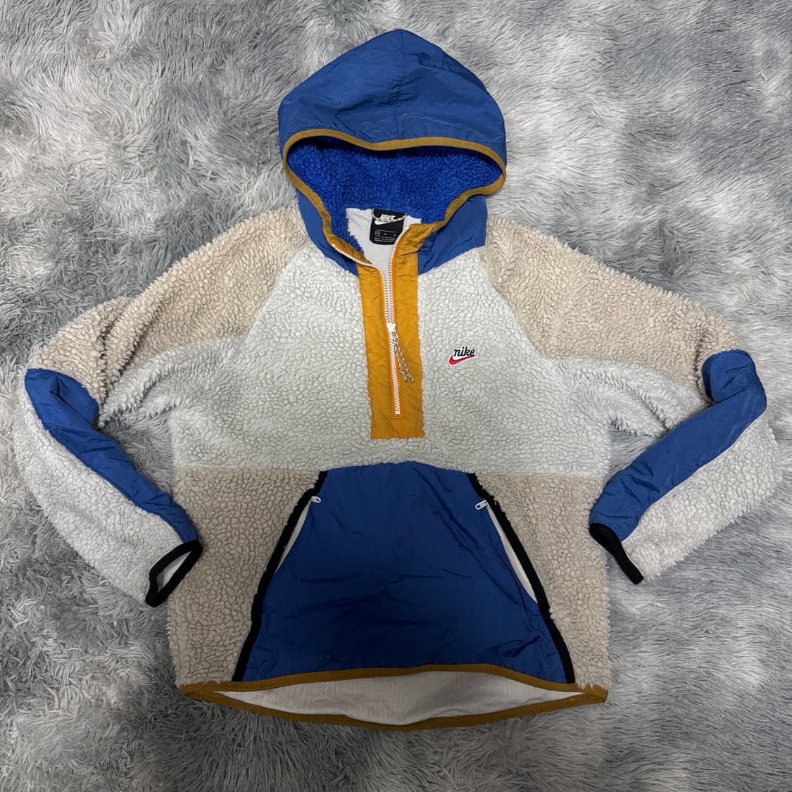 나이키 뽀글이 아노락후드 M사이즈 상품이미지3