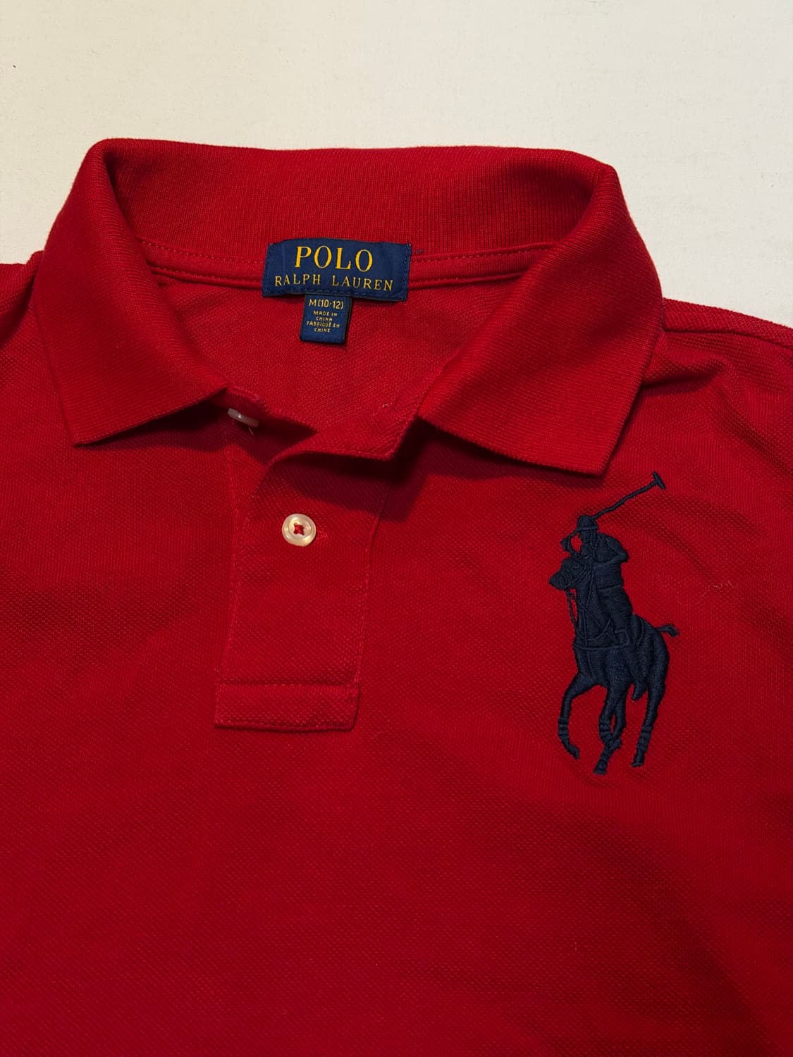 폴로 랄프로렌 빅포니 치프키프 카라티 레드 상품이미지2