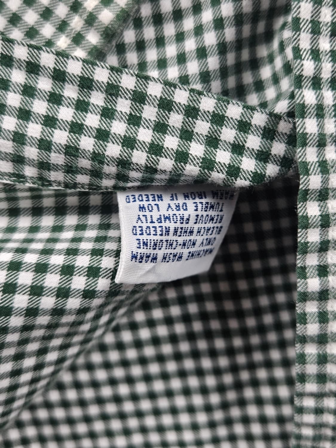 폴로랄프로렌 슬림핏 깅엄 체크 패턴 셔츠 ( M ) / 11089 상품이미지10