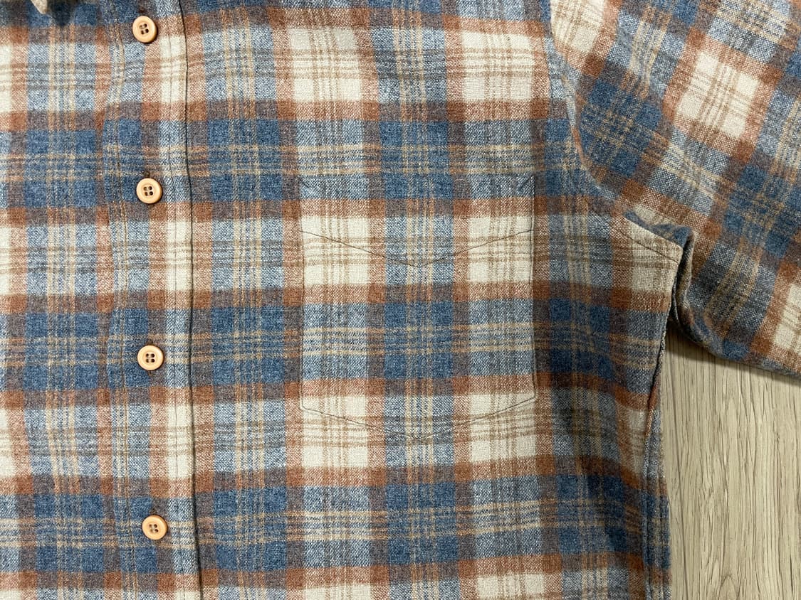 95) 70's 펜들턴 체크 울셔츠(미국제)RRL&LVC&폴로 상품이미지5