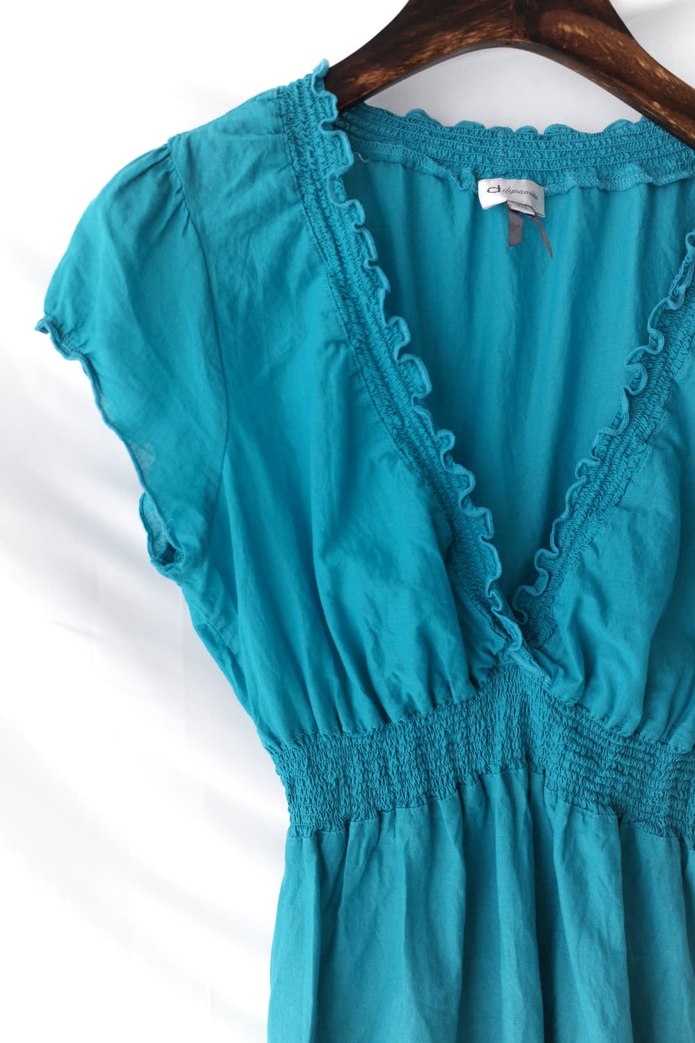 shirring half blouse 상품이미지3