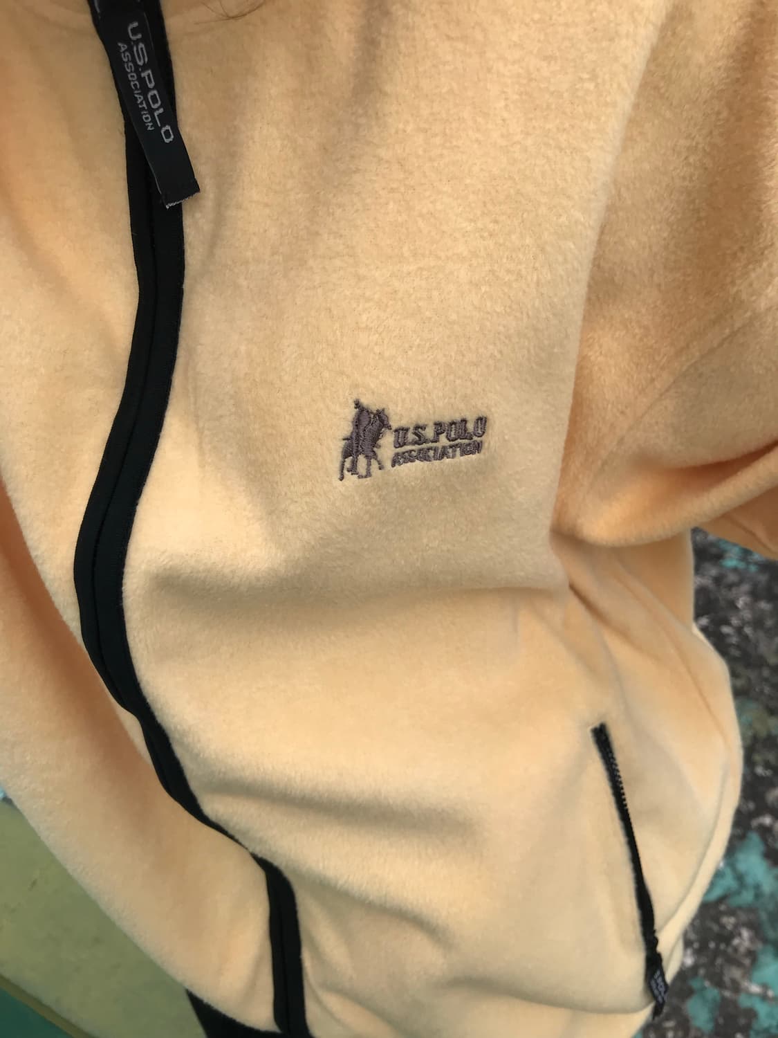 U.S.POLO 버터옐로우 플리스 상품이미지3