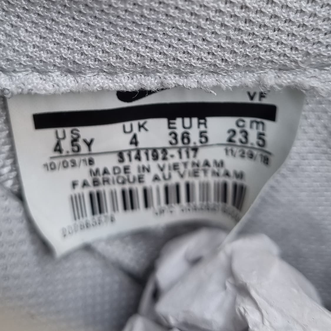 나이키 에어포스1 로우 화이트 여성운동화235 상품이미지6