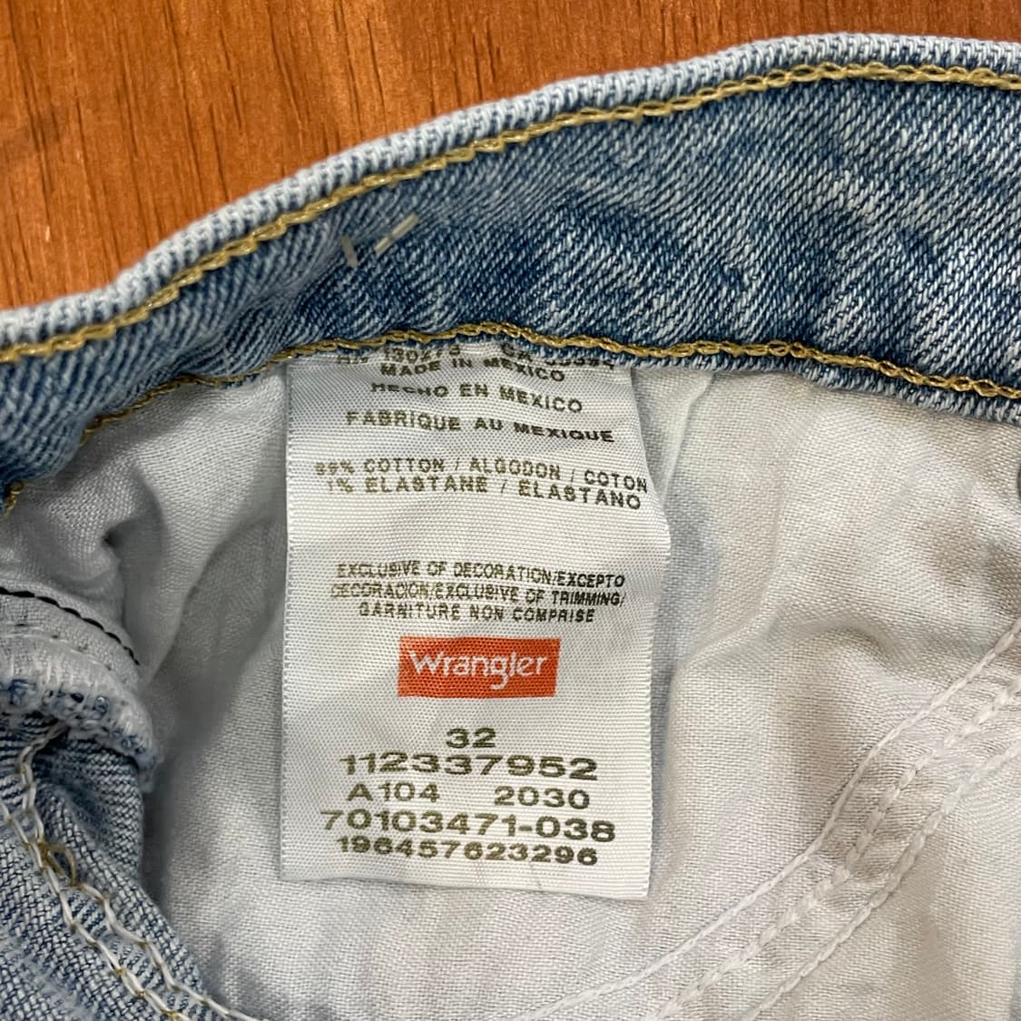 (32) Wrangler 랭글러 데님 반바지 상품이미지9
