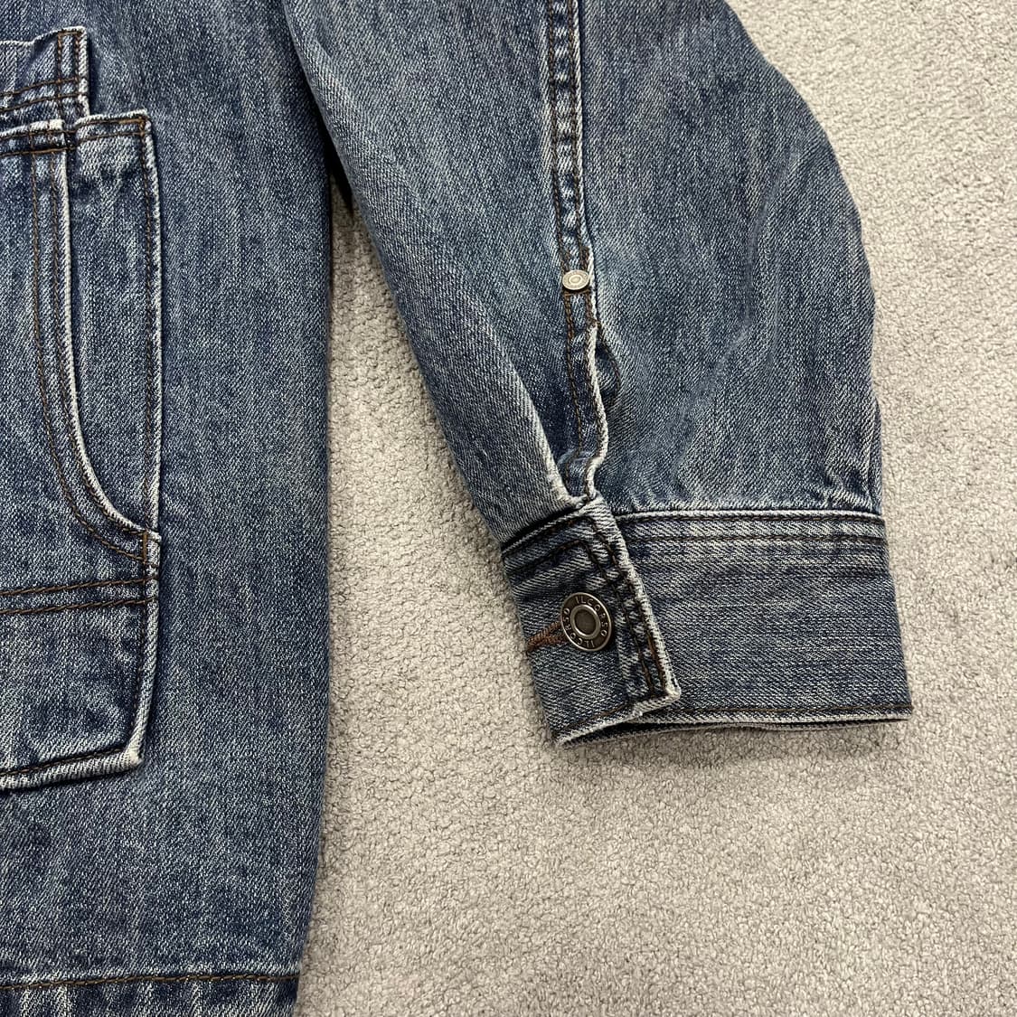 100 21SS 일꼬르소 데님 초어 자켓 상품이미지3