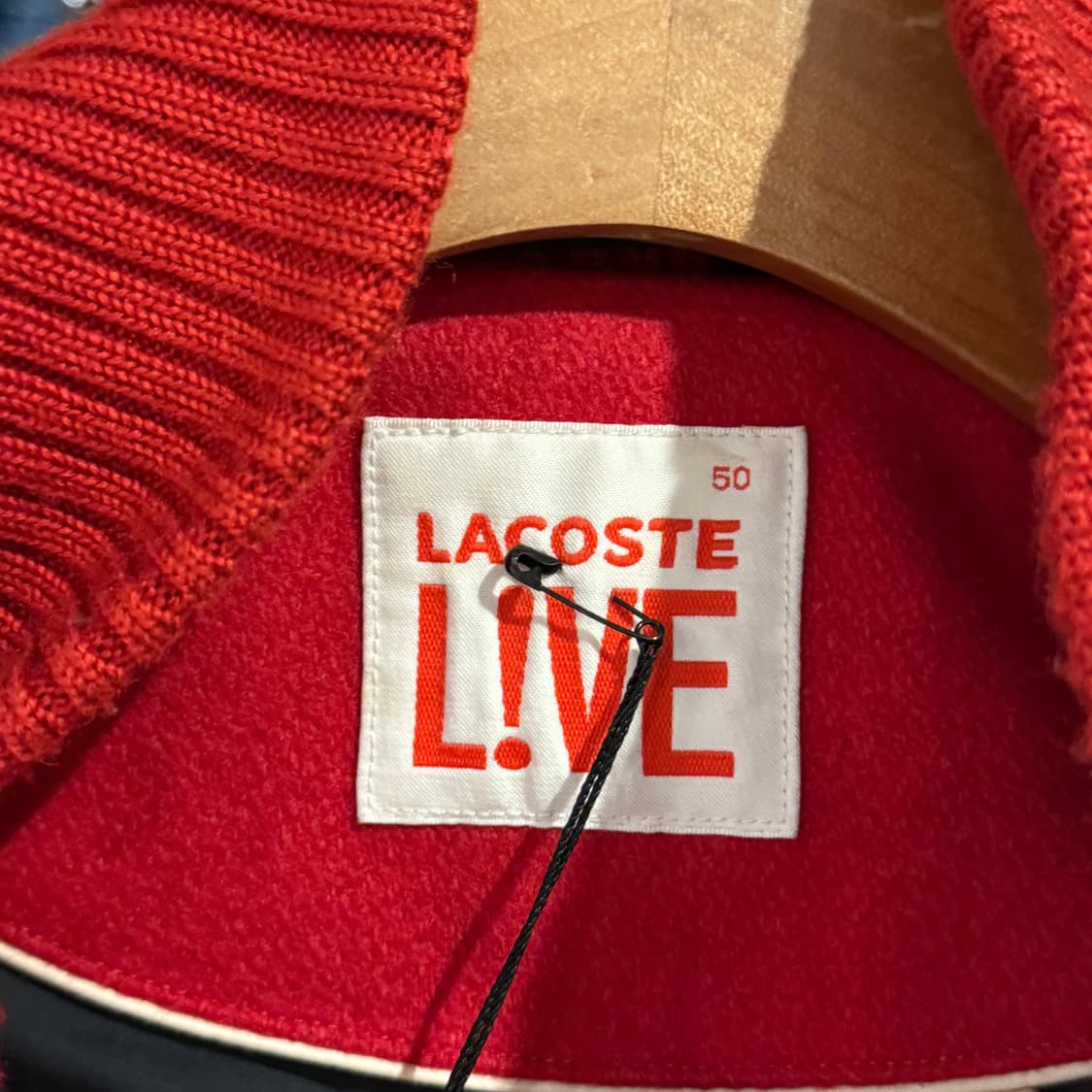 Lacoste 라코스테 자수 울 야구 점퍼 상품이미지8