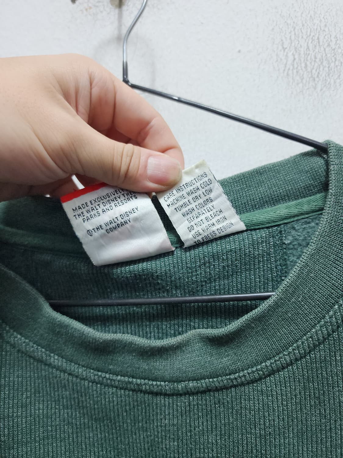 디즈니 OG 90s 미키마우스 네이비 맨투맨 티셔츠 XXL 상품이미지5