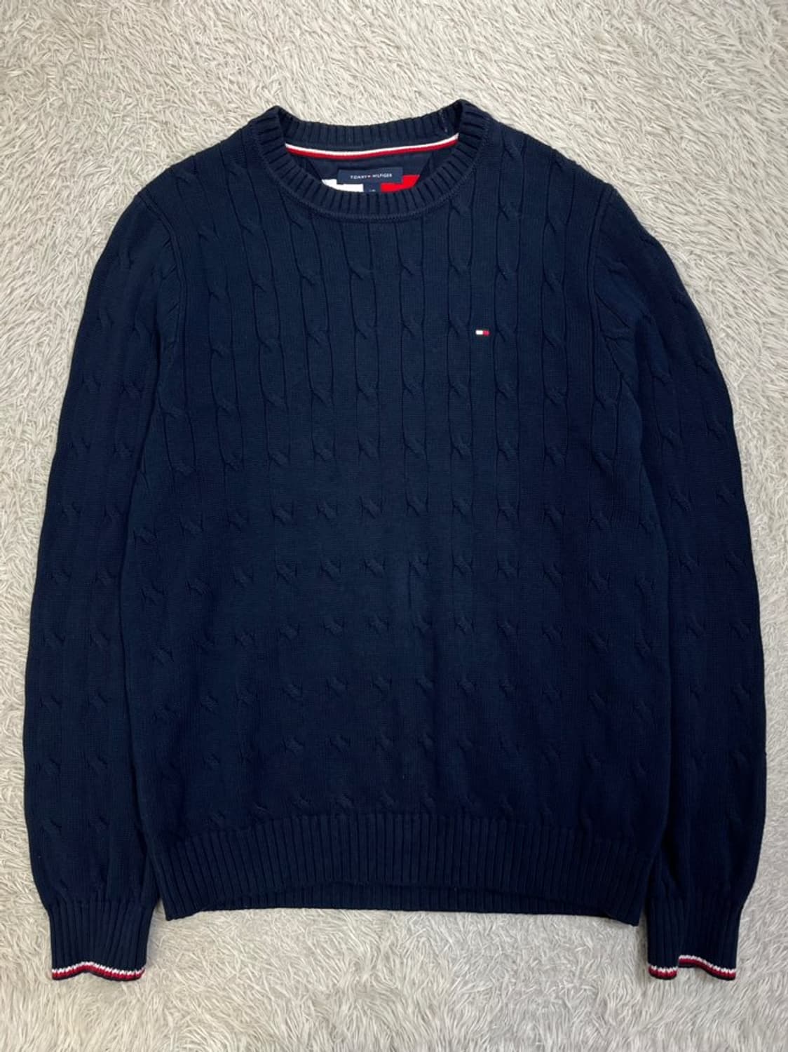 타미 힐피거 꽈배기 니트/#201 상품이미지1