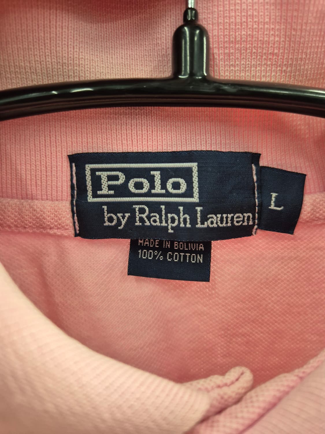폴로 랄프로렌 핑크카라티 L 상품이미지6