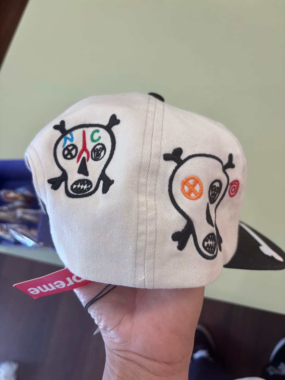 Supreme x clapton patterson skull cap 상품이미지3