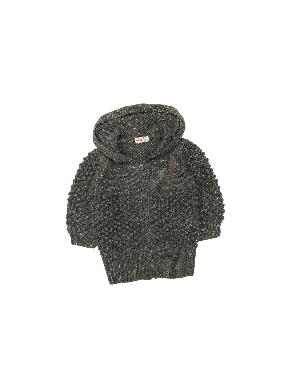 Ne-net knit hood zip up 상품이미지1