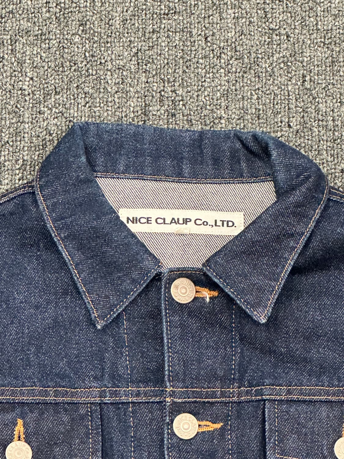 1)Japanese vintage 여성 데님 자켓 상품이미지4