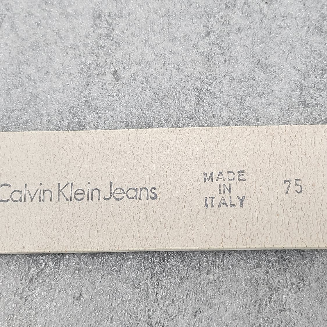 이태리제 정품 Calvin Klein Jeans 가죽 벨트 상품이미지8