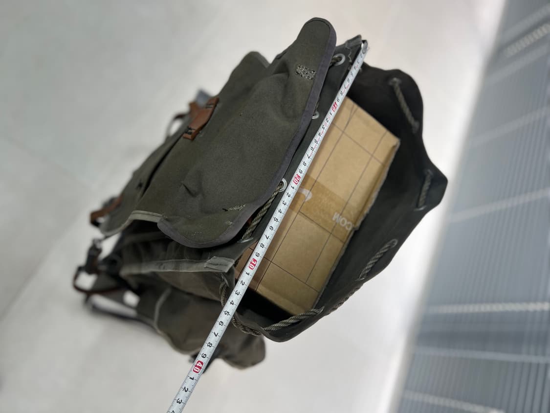 60년대 독일군 캔버스 배낭 상품이미지5
