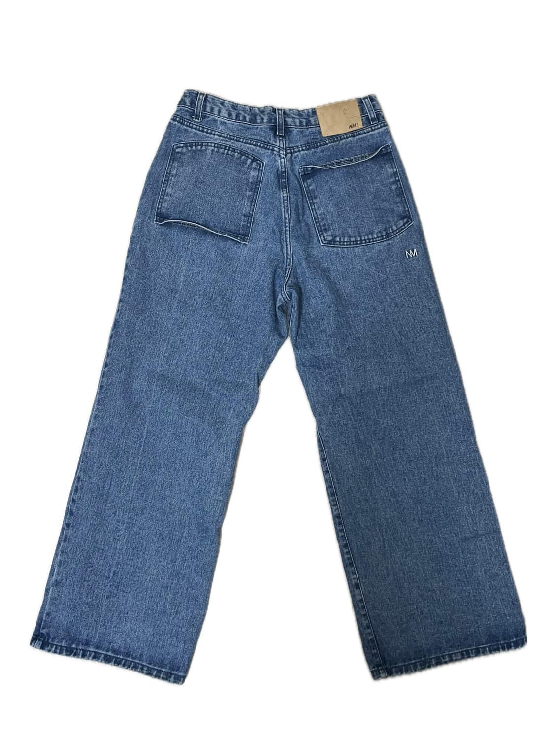 노매뉴얼 원턱 리버스 포켓 데님 상품이미지2