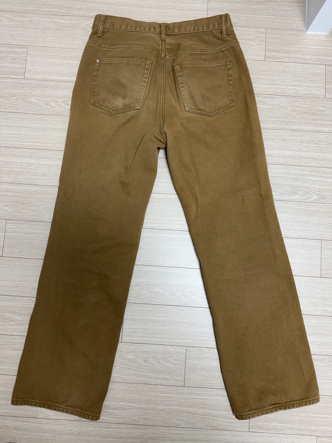 타일레 스트레이트 데님 브라운(시가) 상품이미지2