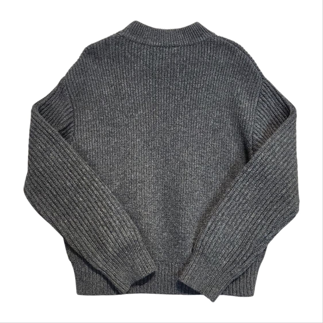 ESFAI 모크넥 차콜 포켓 니트 (L) 상품이미지2