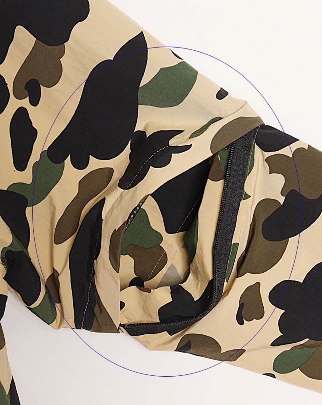 90년대 A BATHING APE 1st카모 도킹 쟈켓  상품이미지5