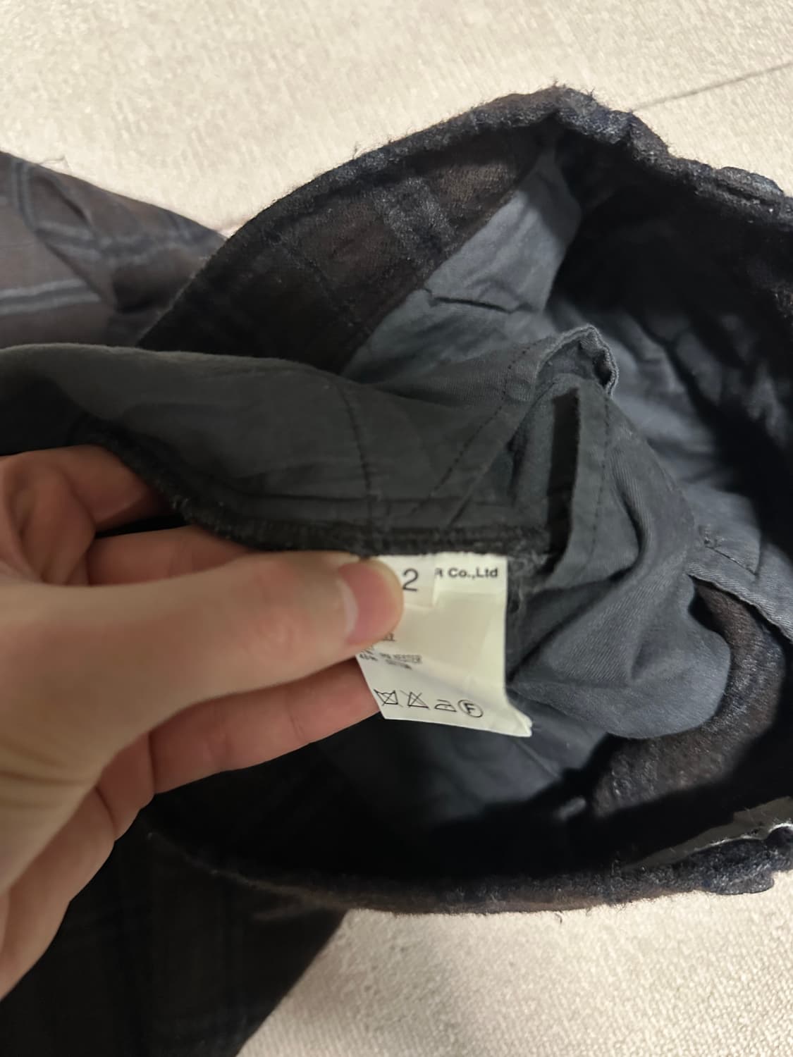 언더커버리즘 울 팬츠 상품이미지5