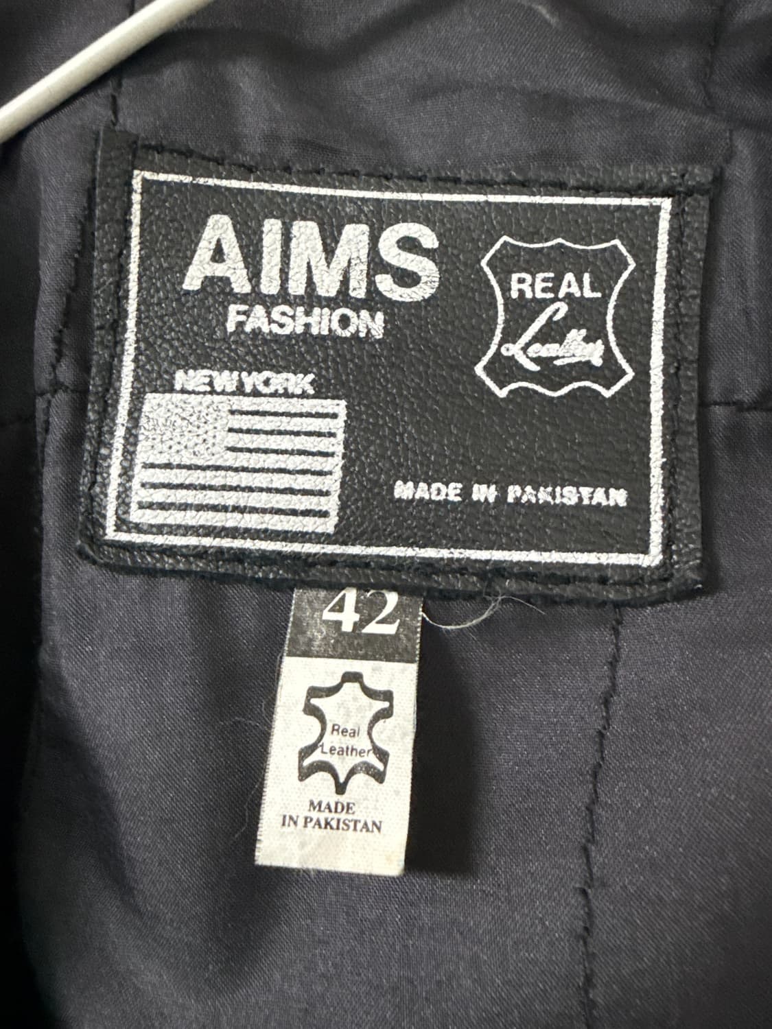 미국 빈티지 더블카라 소가죽 바이커자켓 상품이미지5