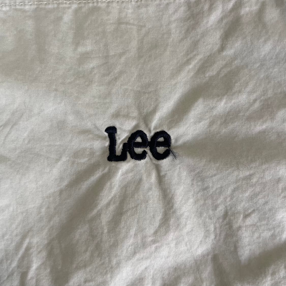  Lee 리 연그린 자수로고 반팔셔츠 L 상품이미지5