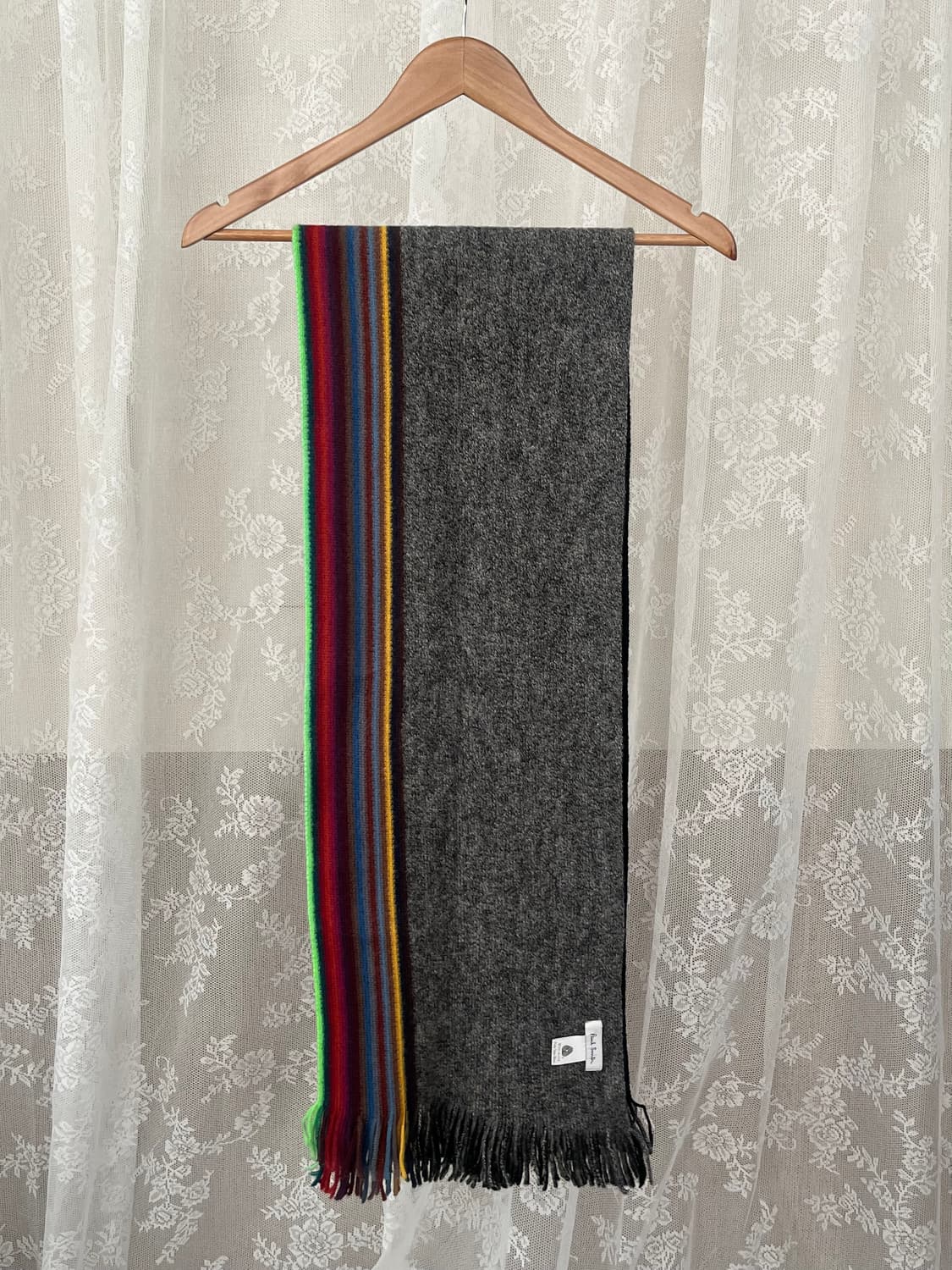 폴스미스 양면 퓨어 울 머플러 상품이미지2