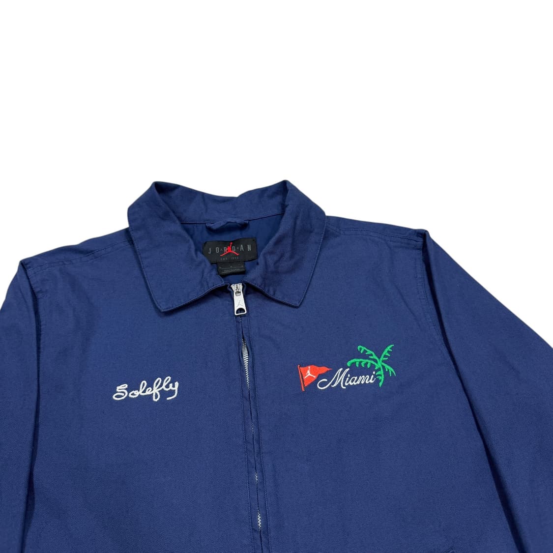 조던 x 솔플라이 미 카사 에 수 카사 코치 자켓 미드나잇 네이비 L 상품이미지2