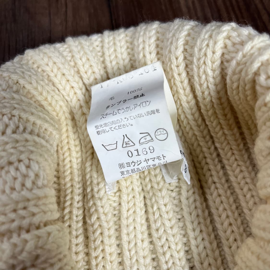 [Yohji Yamamoto] Y's 요지야마모토 터틀넥 울니트 상품이미지6