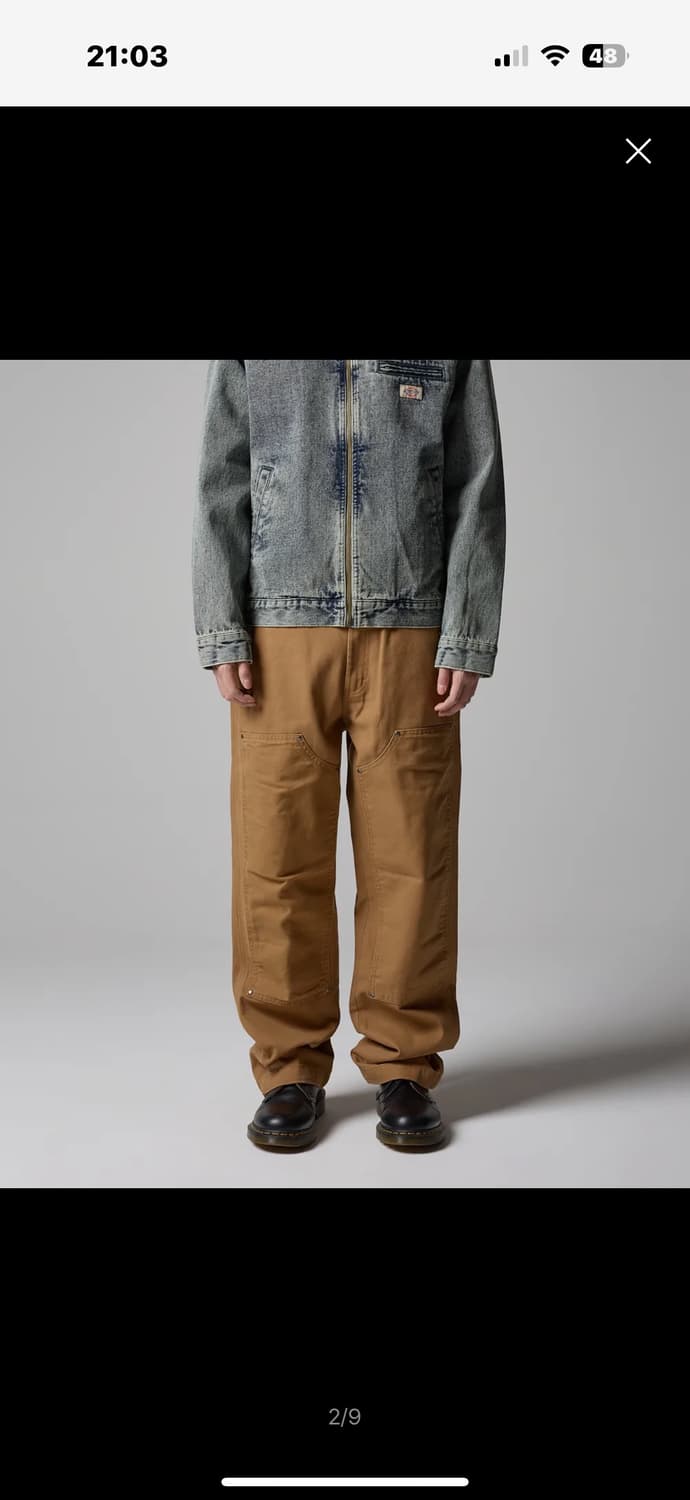 디키즈 더블니 워크팬츠 상품이미지1