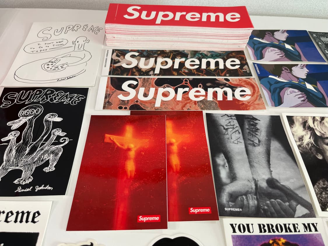 슈프림 외 브랜드 스티커 253장 일괄 세트 상품이미지2