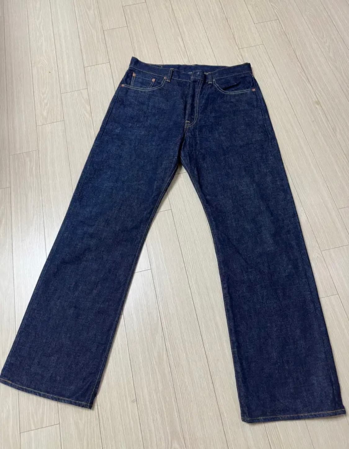 데밀 011P 셀비지 데님 W34/L30 상품이미지3