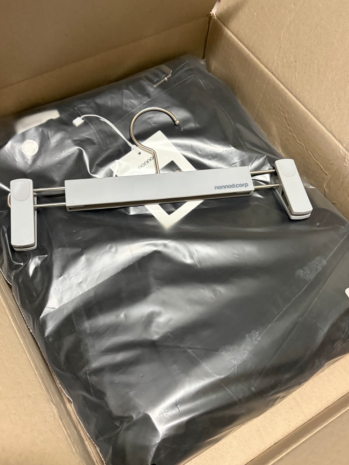 논노드 더블 포켓 카고 팬츠 빈티지 블랙 1사이즈 상품이미지3