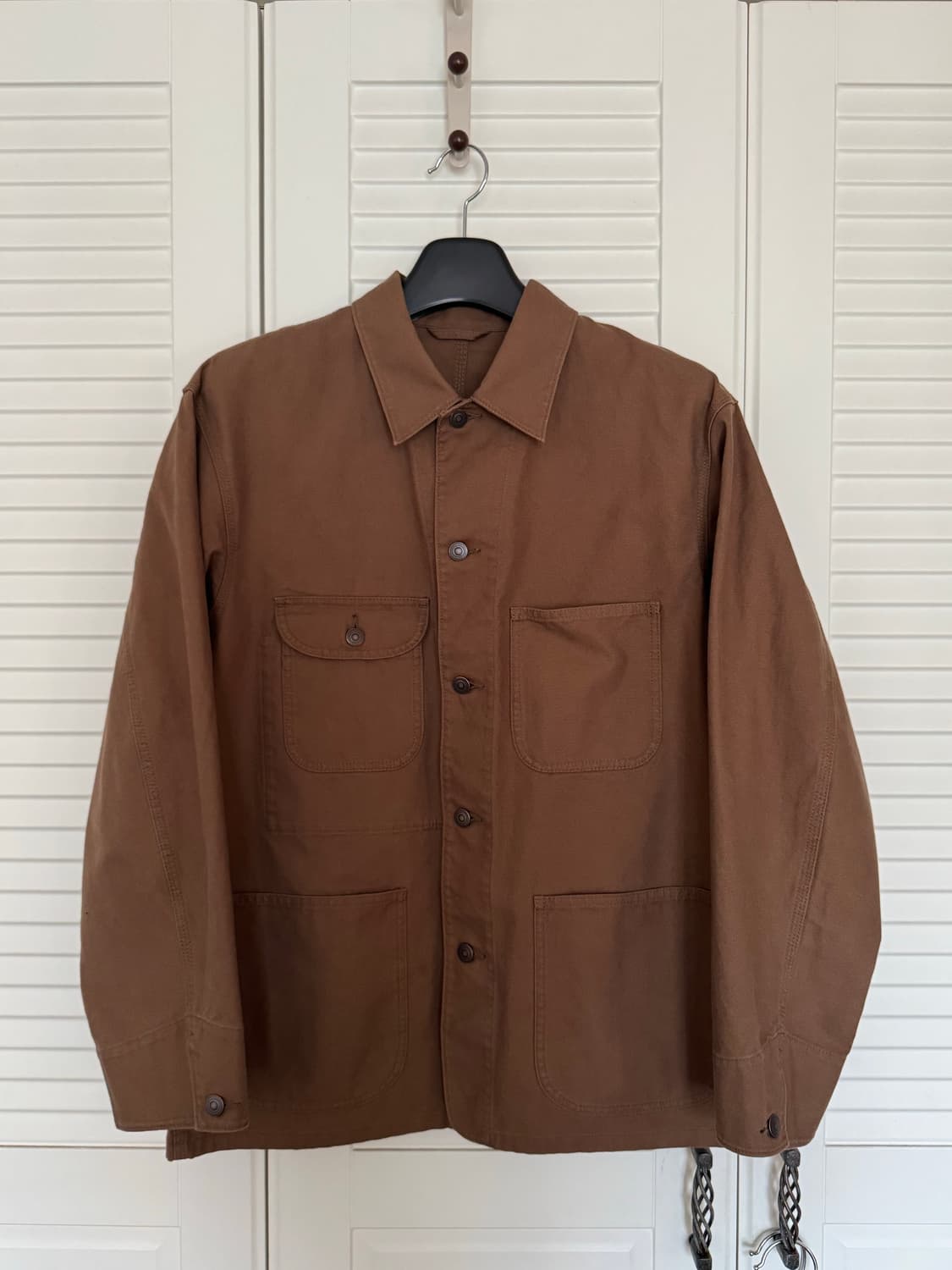 유니클로 유틸리티 자켓 브라운  상품이미지1