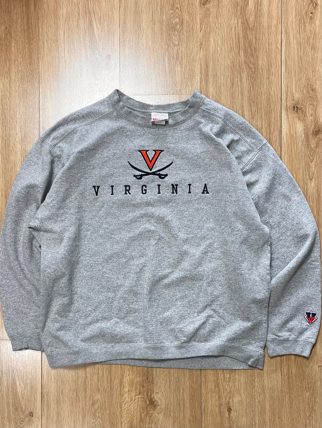 택포) 90s Made USA 버지니아 유니버시티 대학 빈티지 스웻셔츠 상품이미지1