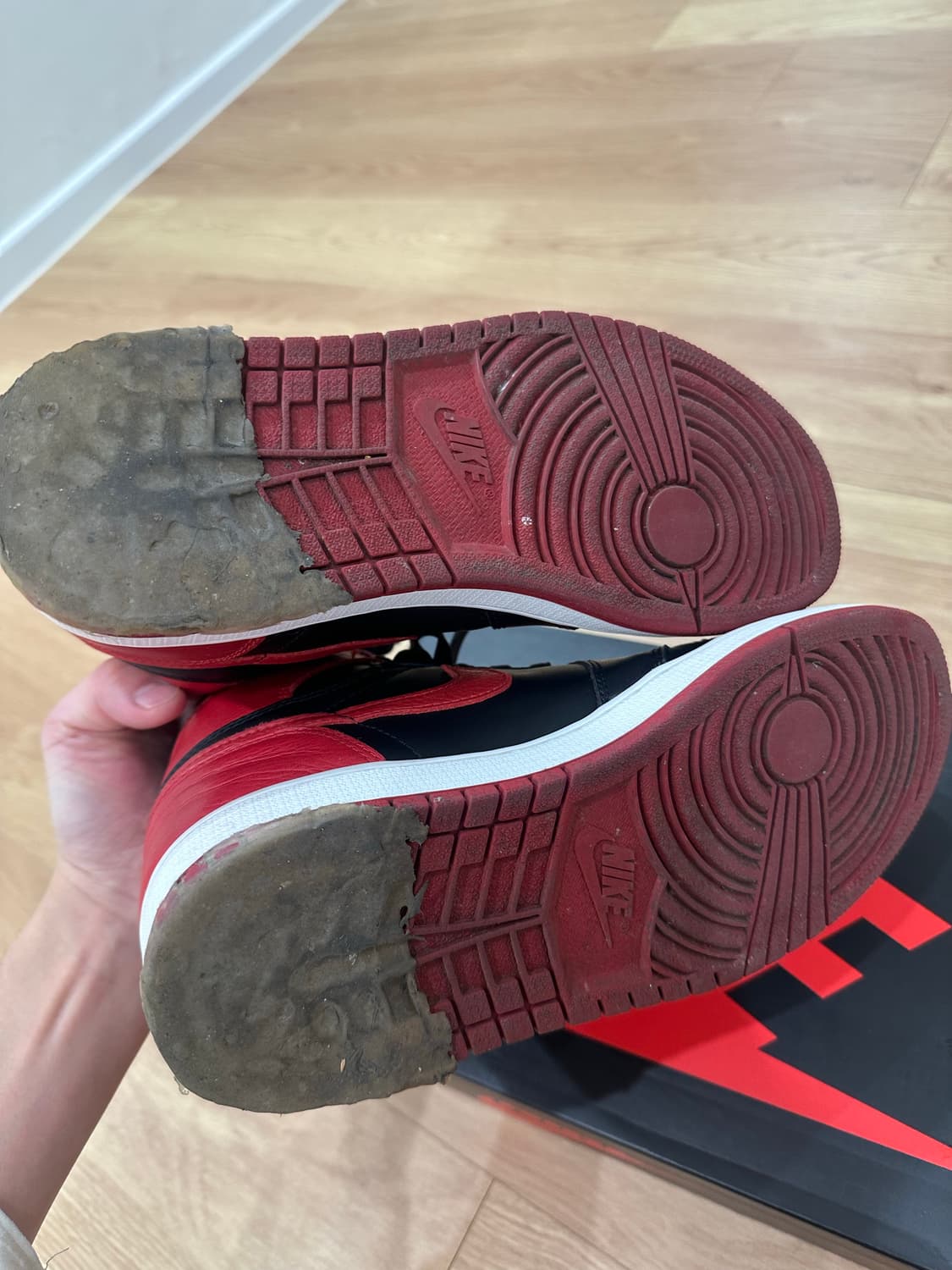 나이키 조던1 브레드 밴드 상품이미지6