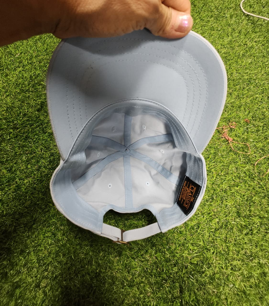 연하늘빛 Yupoong 클래식 볼캡 🧢 미니멀 힙포인트 상품이미지5