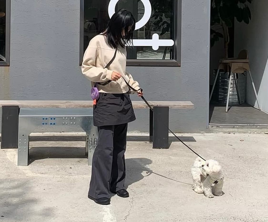 Nocontent 노컨텐츠 레이어드 스커트팬츠 (치마바지) 상품이미지7