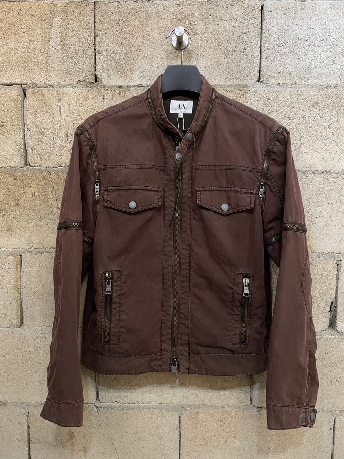 아르마니 익스체인지 컨버터블 바이커 자켓 상품이미지1