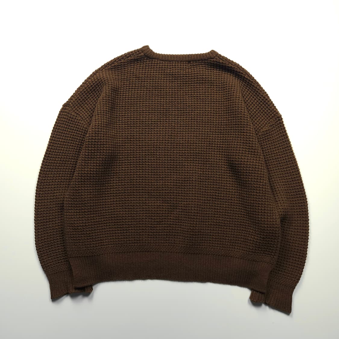 아웃스탠딩 로우 게이지 브라운 스웨터 (XL) 상품이미지2