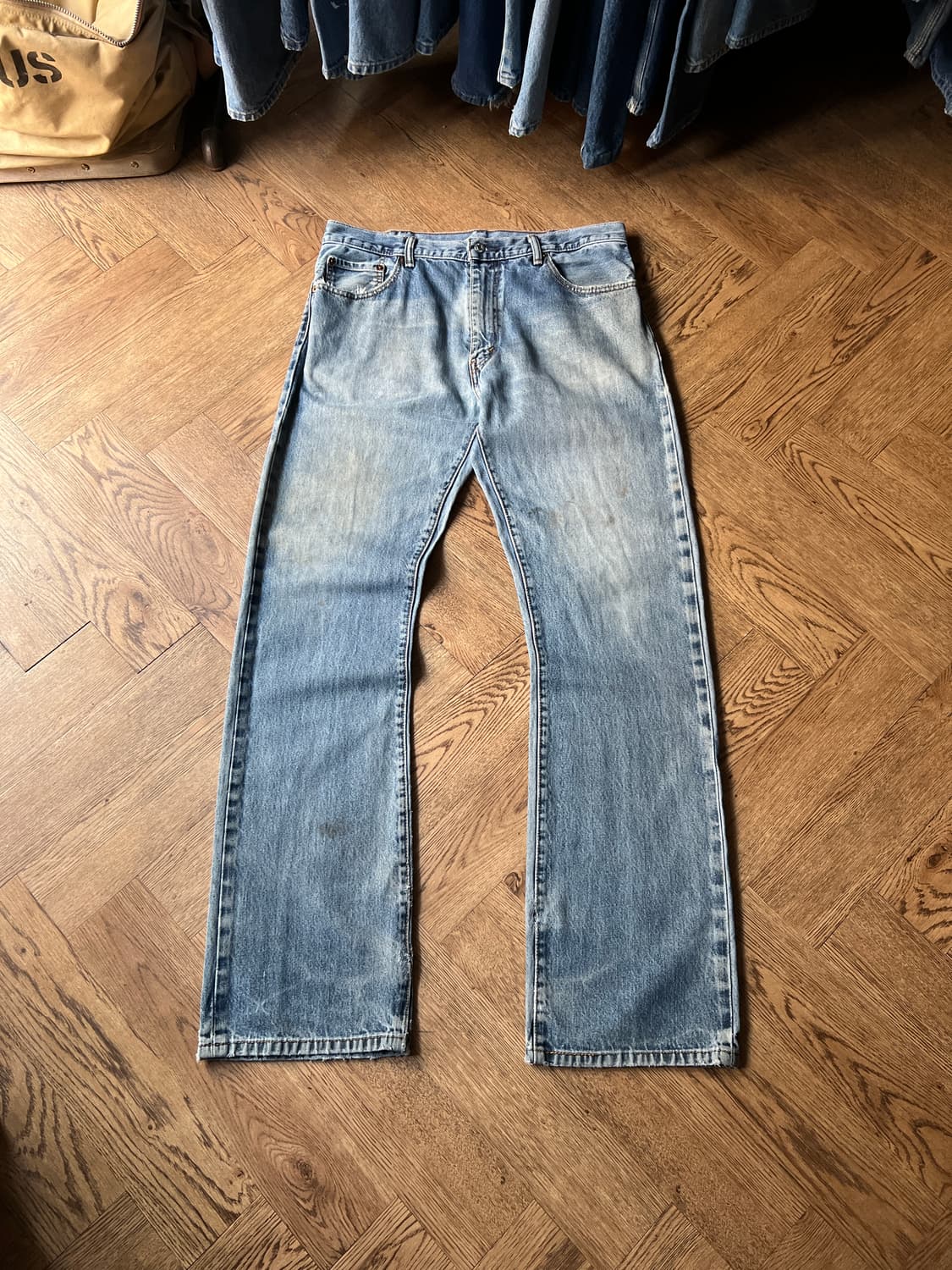 [38]리바이스 517 미디엄블루 플레어진 F4 상품이미지2