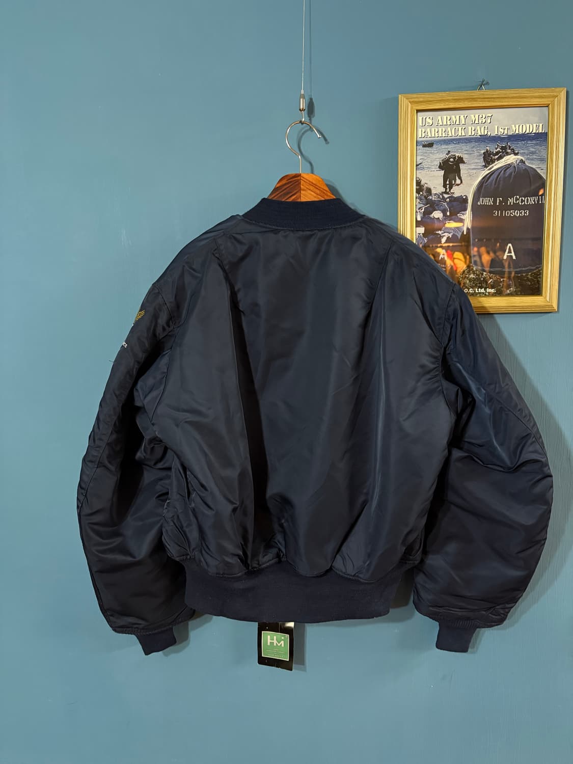 80's USAF B-15C (modified) Flight Jacket 상품이미지10