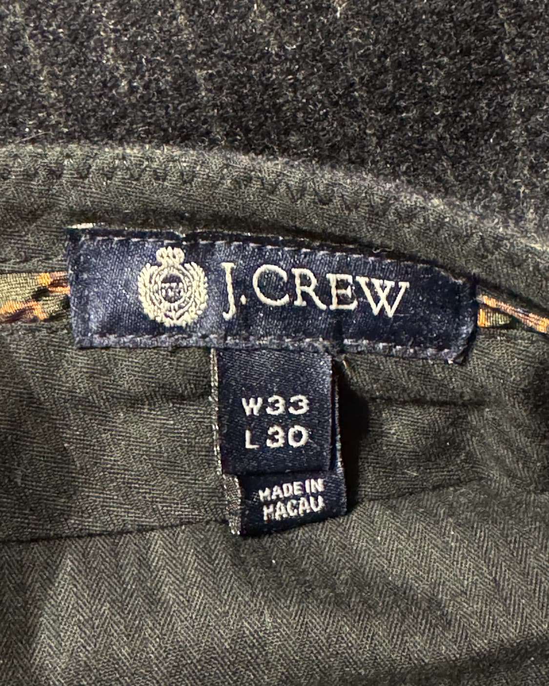 [40R/33-30] 영국제 원단 스트라이츠 울 수트 네이비 상품이미지8