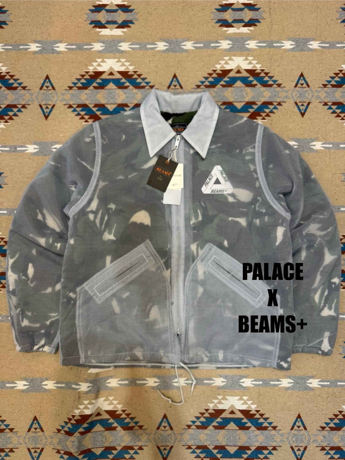 [M] 팔라스 x 빔즈 플러스 플리스 코치자켓 라인드 카모  상품이미지4