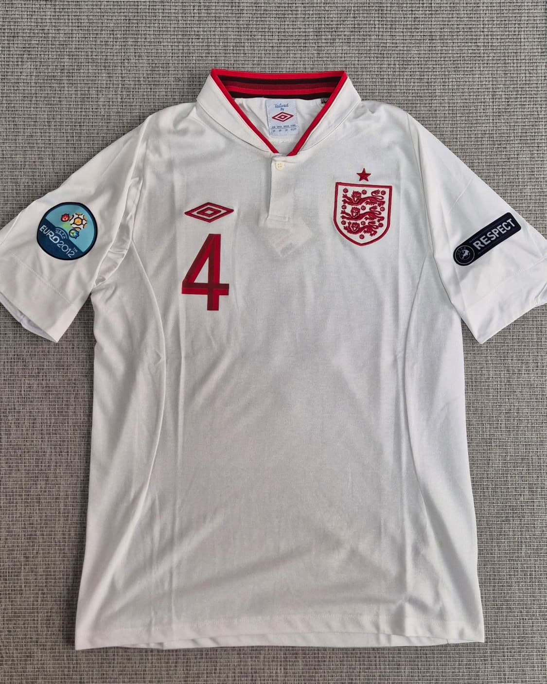 잉글랜드 국가대표 스티븐 제라드 유니폼 상품이미지2