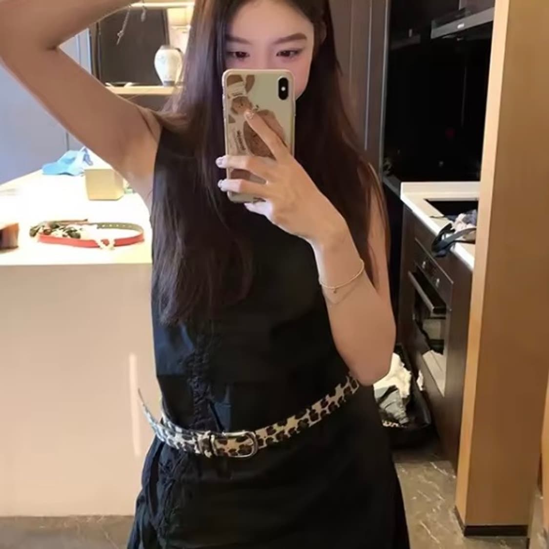 레오파드 송치 벨트 상품이미지6