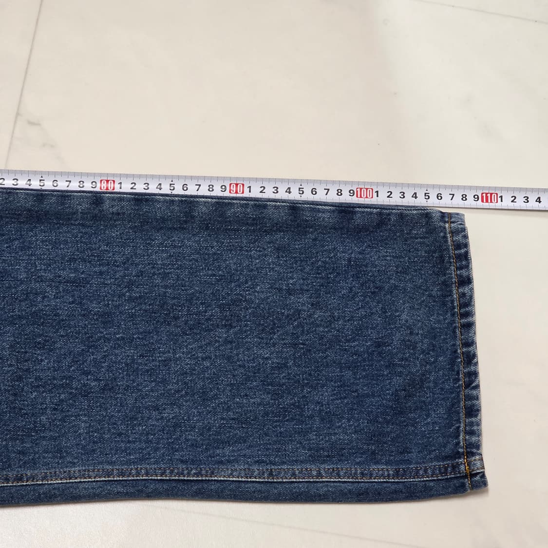 32 L 유니폼브릿지 데미지 워싱 데님팬츠 청바지 상품이미지6