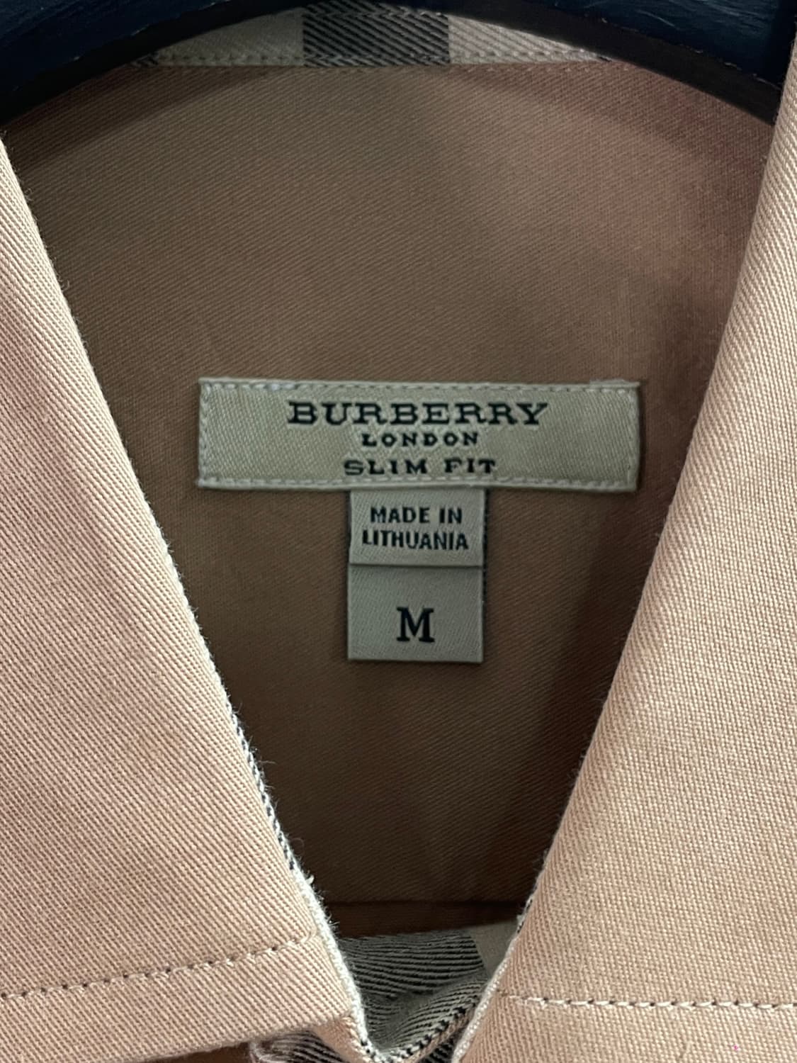 버버리 런던 베이지 긴팔 셔츠 (on.323) 상품이미지6