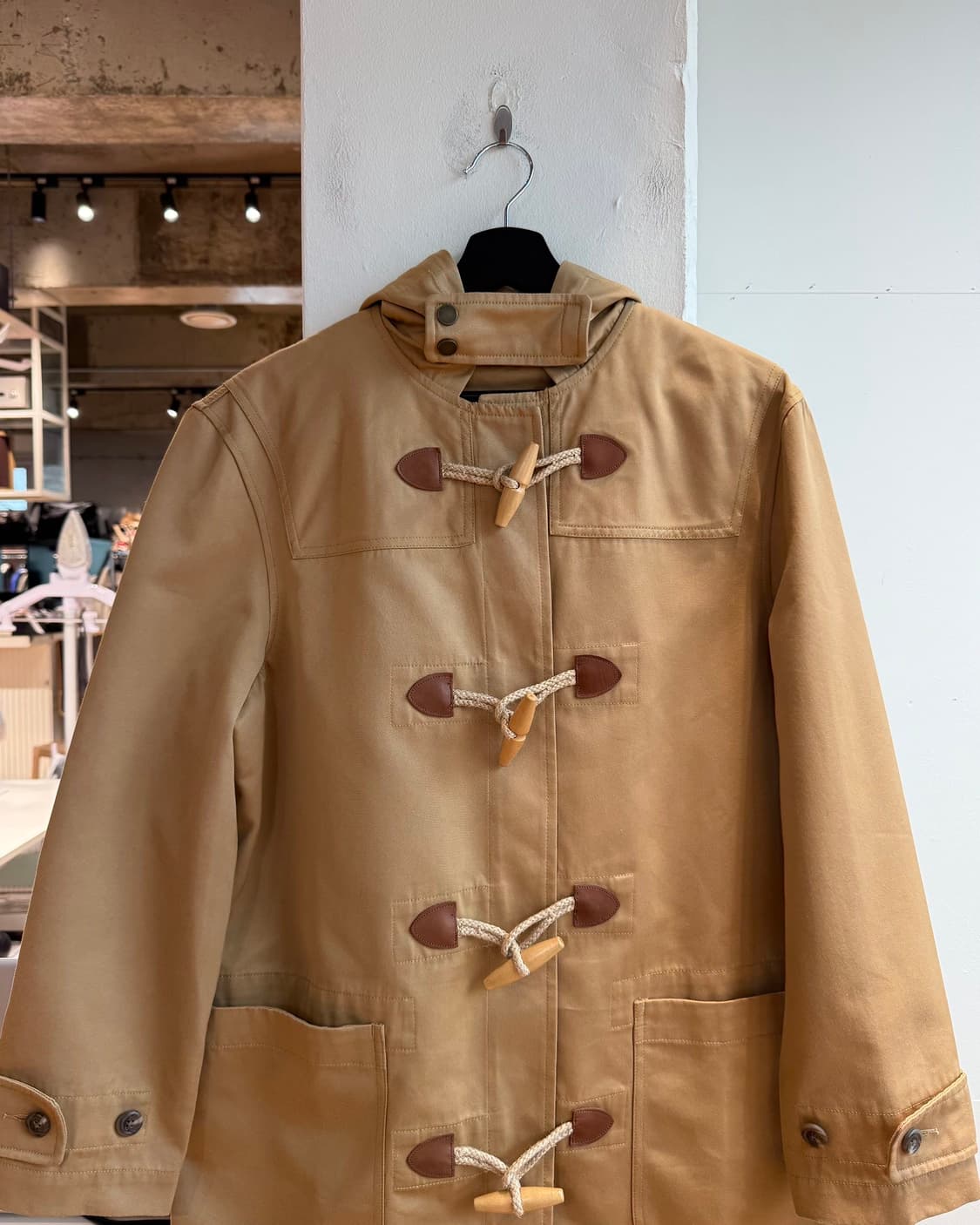 폴로 랄프로렌 브라운 더플 코트  상품이미지3