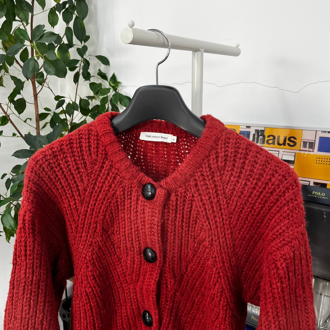 이자벨마랑 알파카 가디건 36 상품이미지2